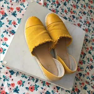Yellow summer Sandals